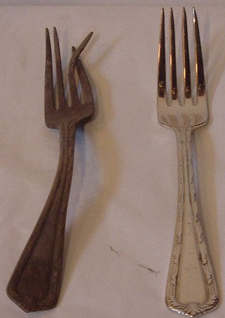 Silver Plated Fork