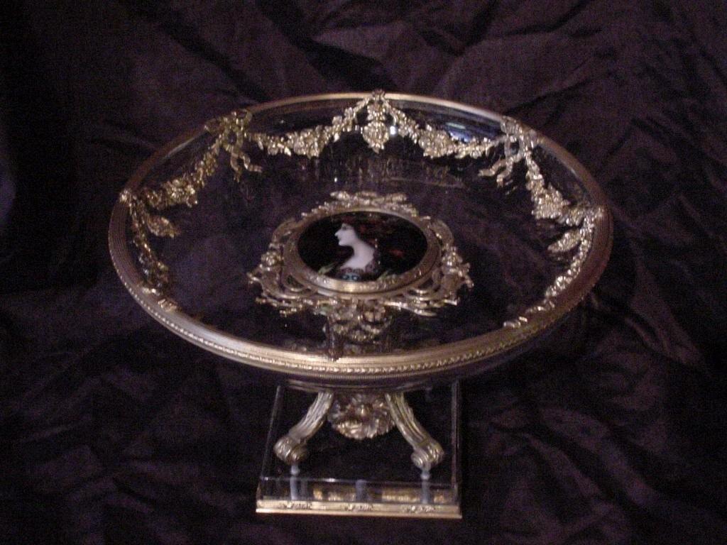 Bronze & Glass Dish