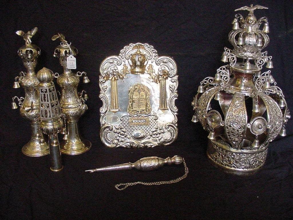 Sterling Synagogue Items