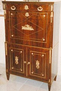 Gold Plated Mounts on Antique Furniture